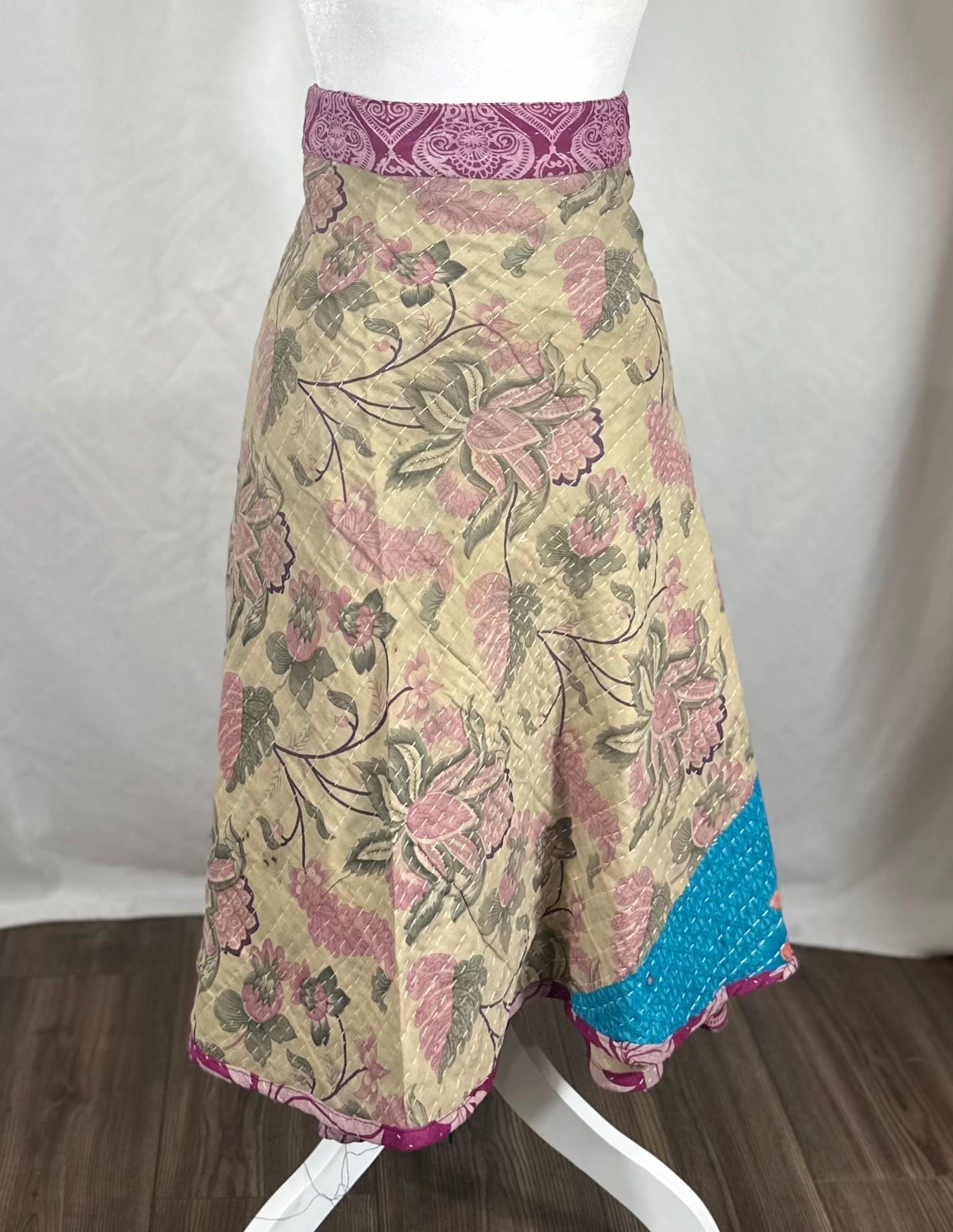 The Kantha Wrap Skirt