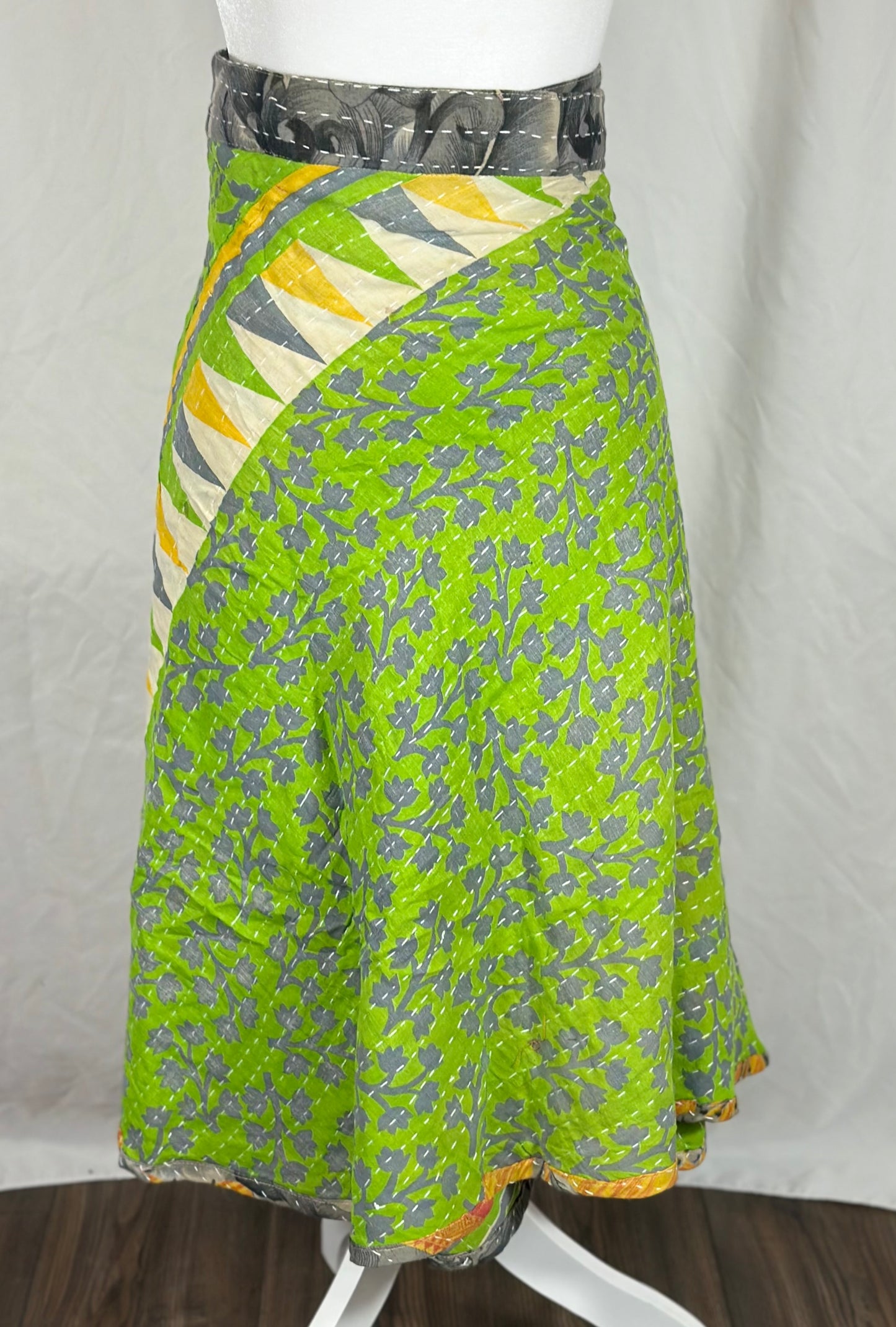 The Kantha Wrap Skirt