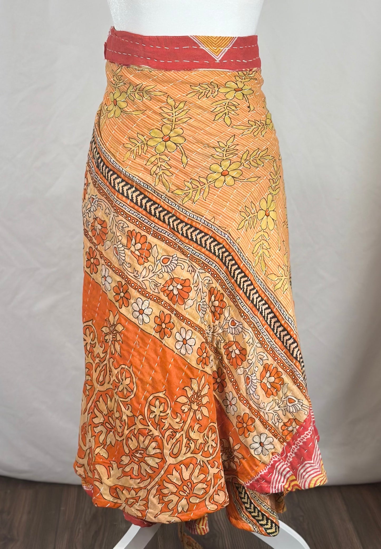 The Kantha Wrap Skirt