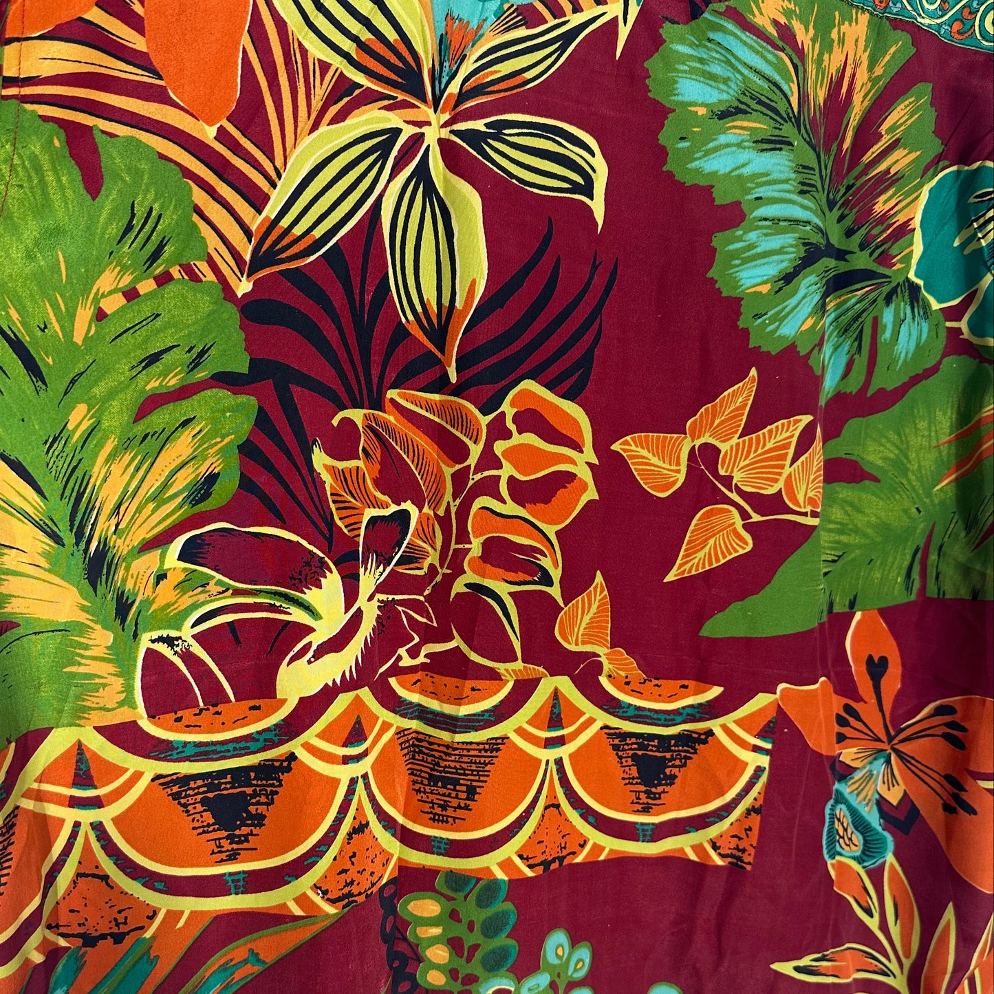 Men's Short Sleeve Silk Shirt