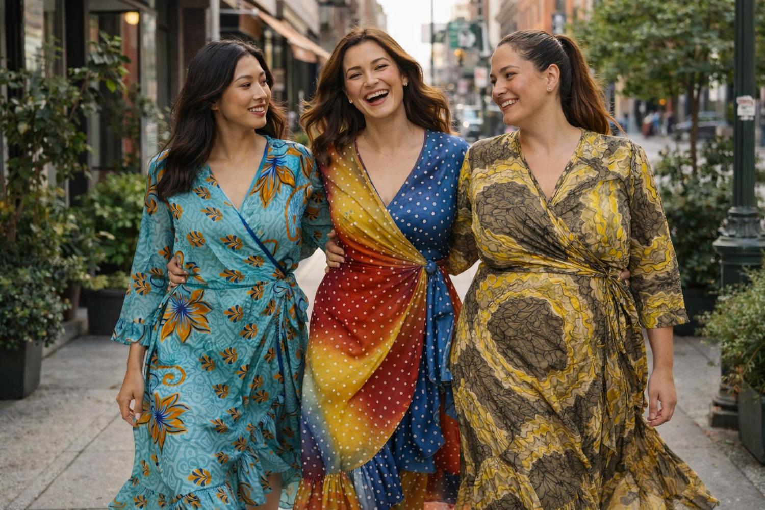Catori Wrap Dresses