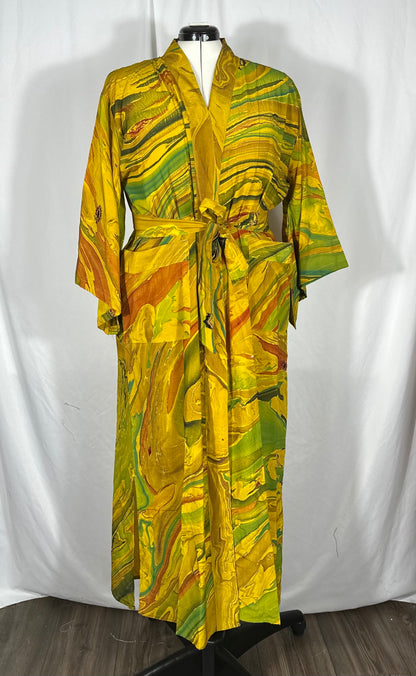 Bell Sleeved Lounge Wrap