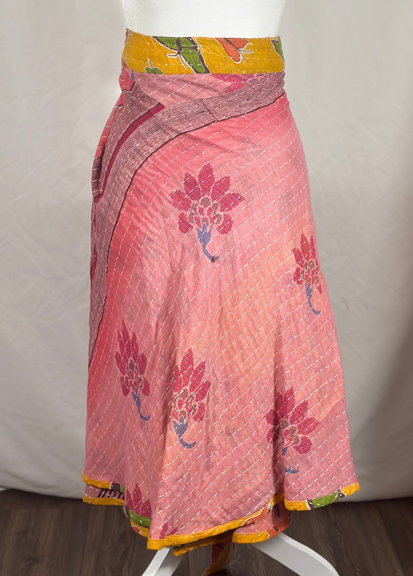 The Kantha Wrap Skirt