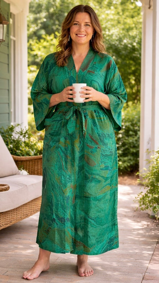 Bell Sleeved Lounge Wrap