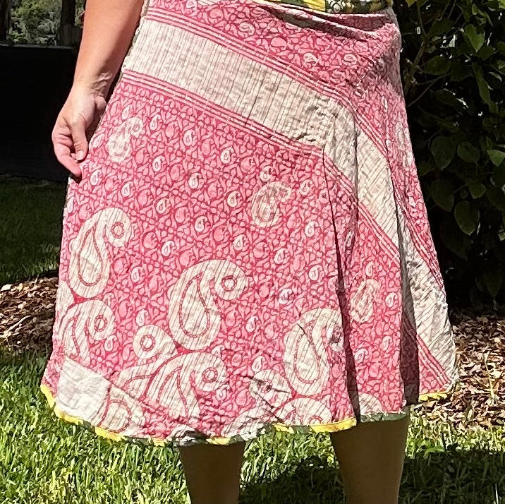 The Kantha Wrap Skirt