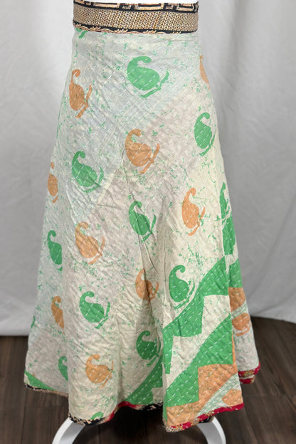 The Kantha Wrap Skirt