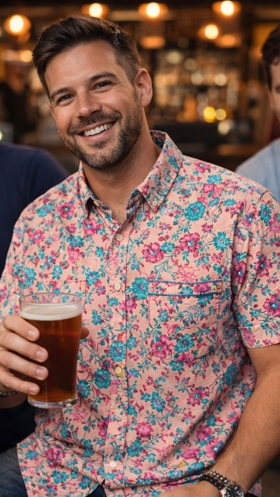 Men's Short Sleeve Shirt (L)