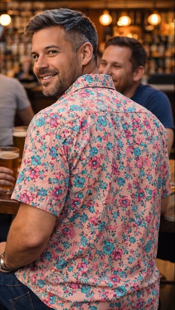 Men's Short Sleeve Shirt (L)