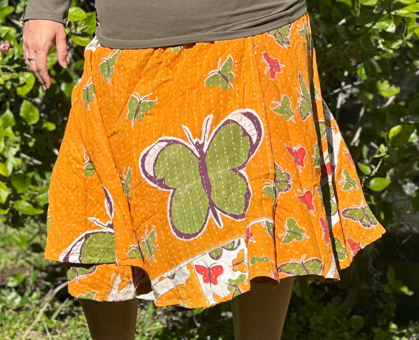 The Kantha Wrap Skirt