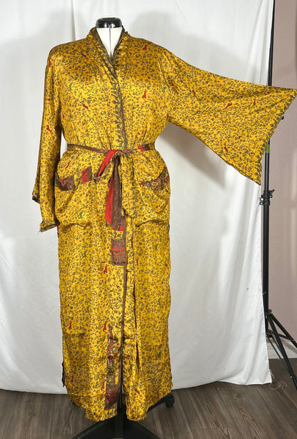 Bell Sleeved Lounge Wrap