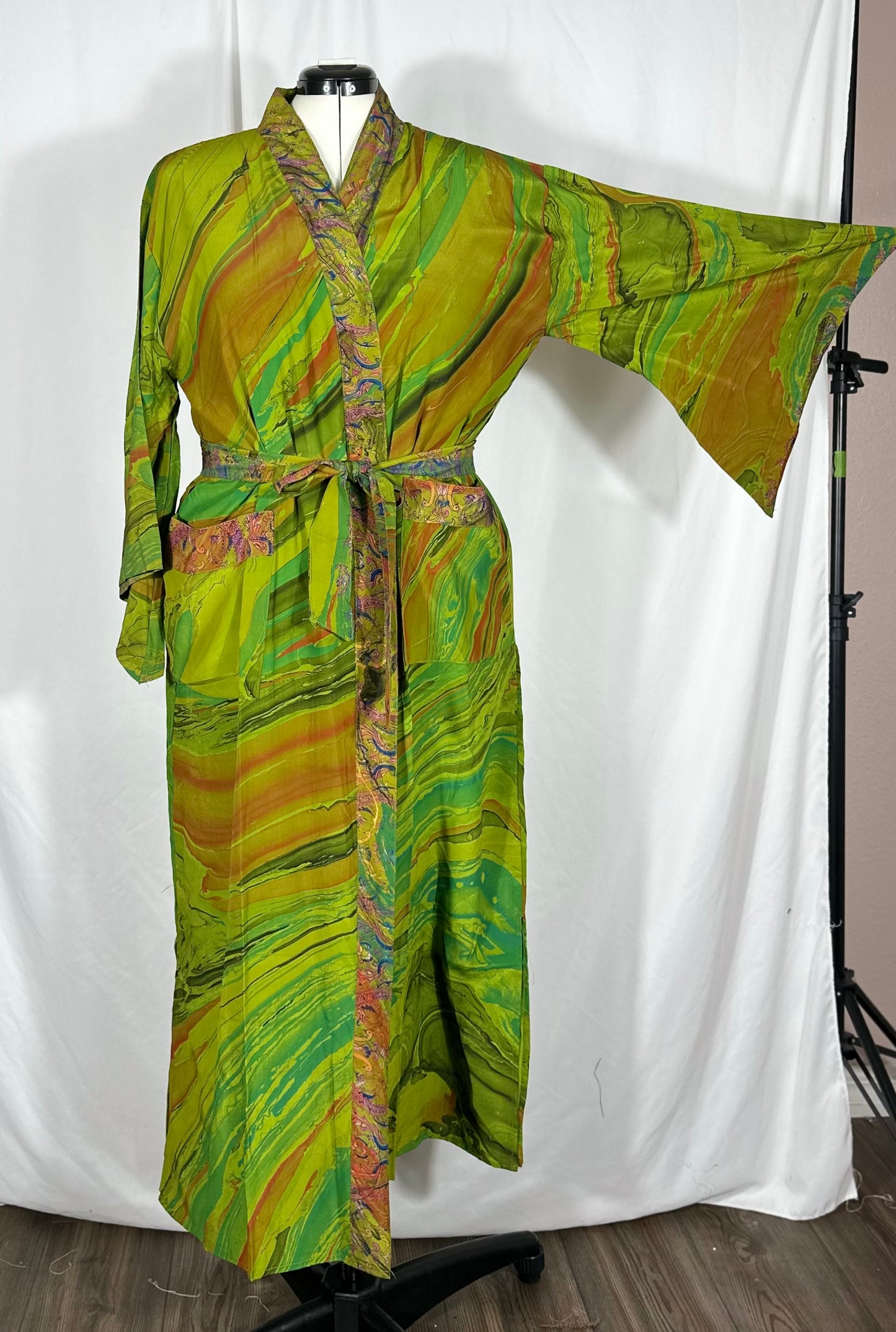 Bell Sleeved Lounge Wrap