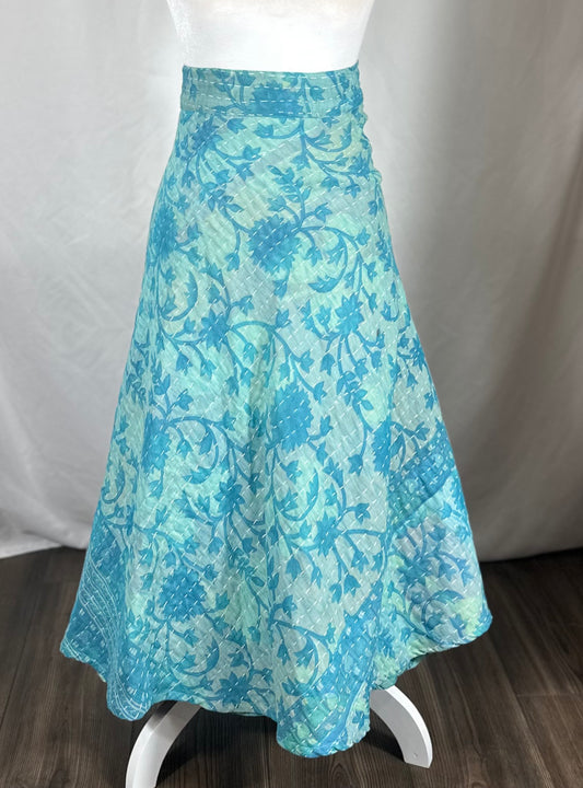 The Kantha Wrap Skirt
