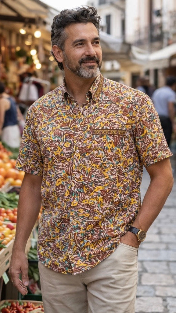 Men's Short Sleeve Shirt (M)