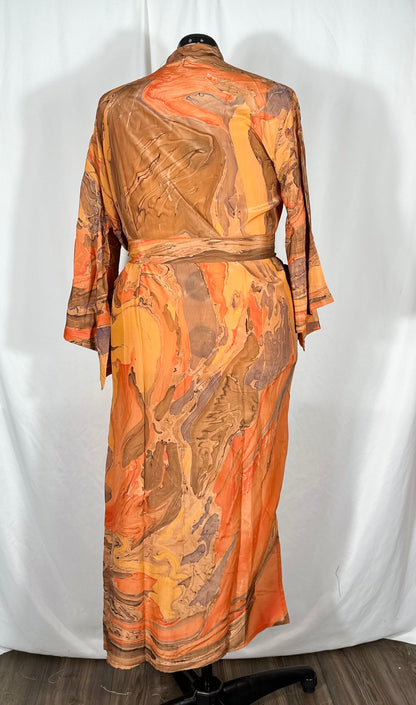 Bell Sleeved Lounge Wrap