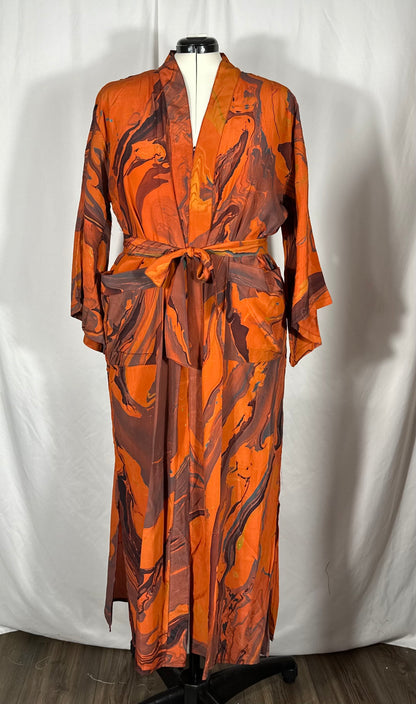 Bell Sleeved Lounge Wrap