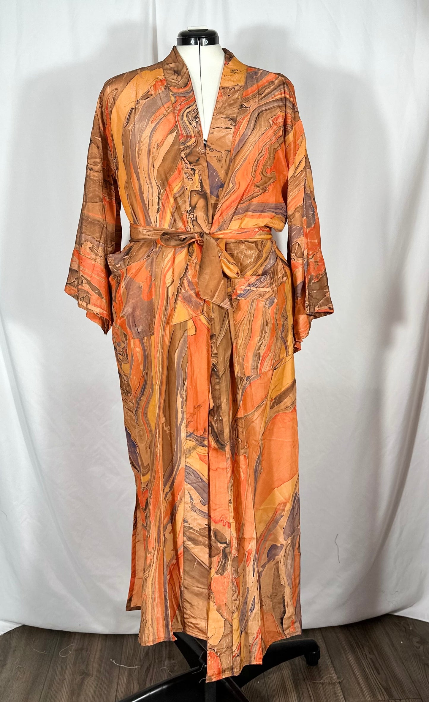 Bell Sleeved Lounge Wrap