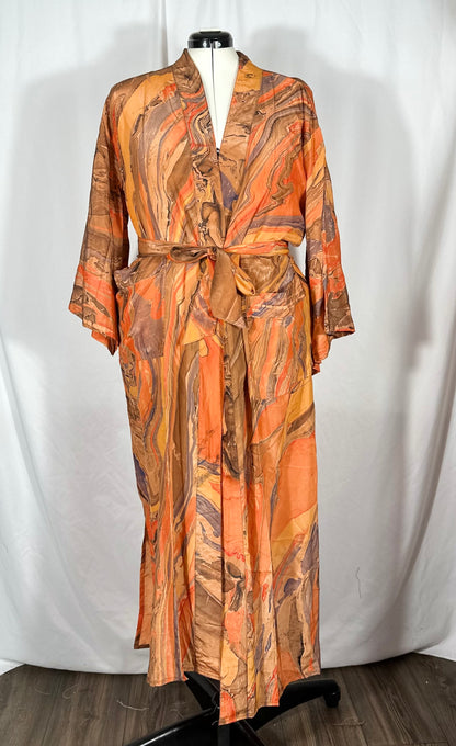 Bell Sleeved Lounge Wrap