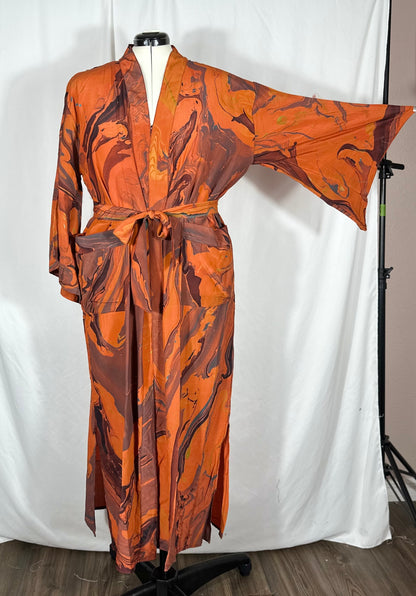 Bell Sleeved Lounge Wrap
