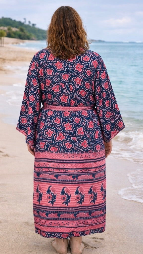 Bell Sleeved Lounge Wrap