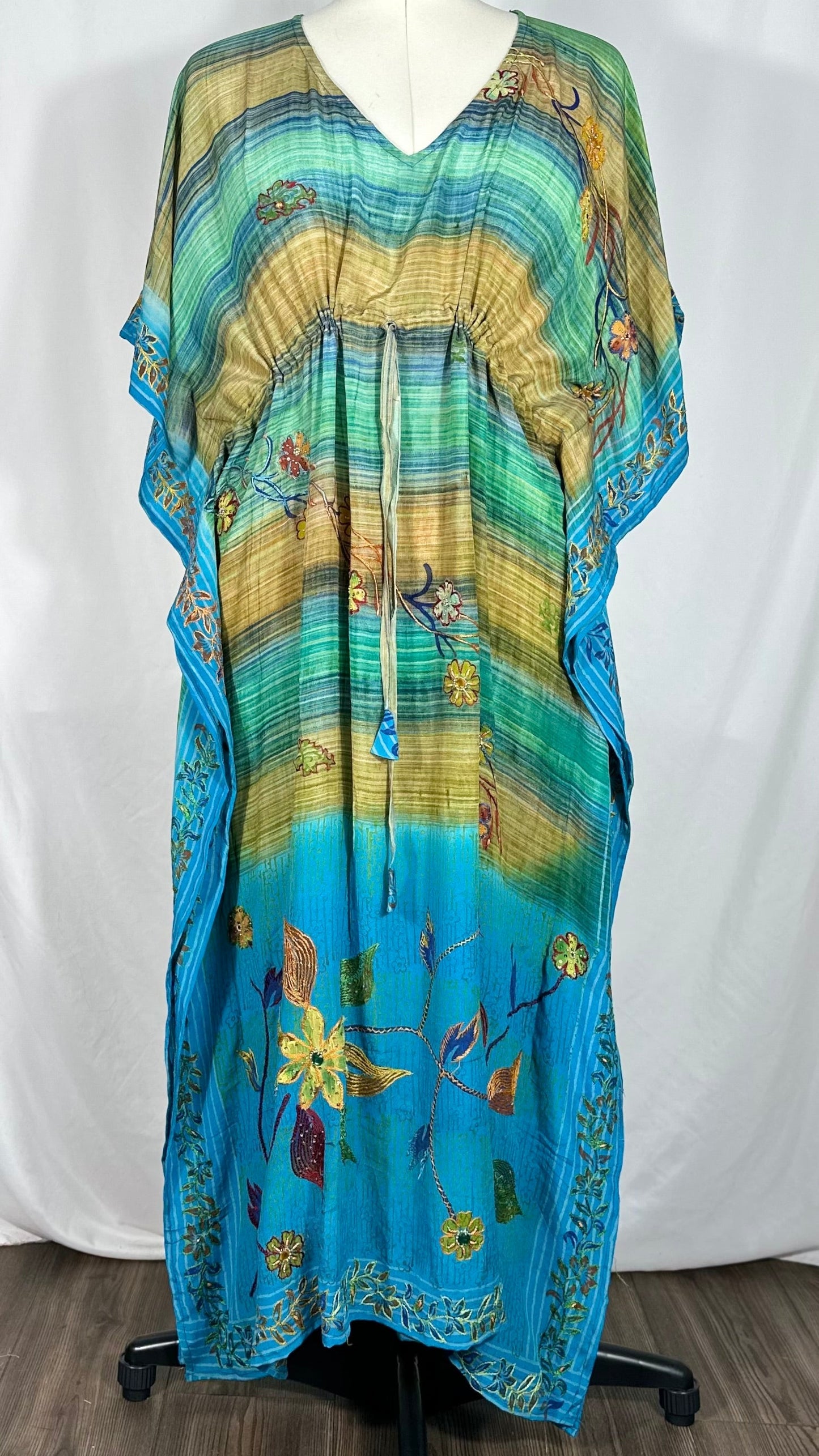 Italian Crepe Silk Kaftan