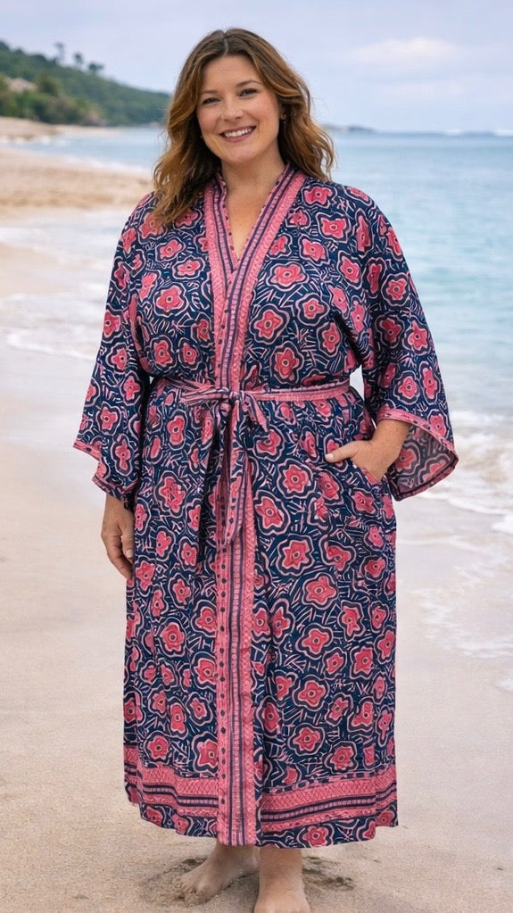 Bell Sleeved Lounge Wrap