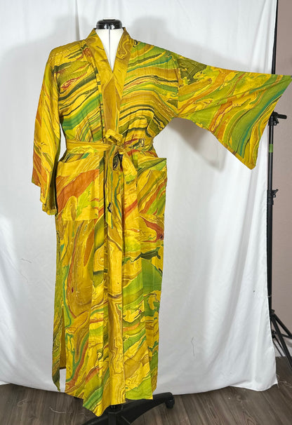 Bell Sleeved Lounge Wrap
