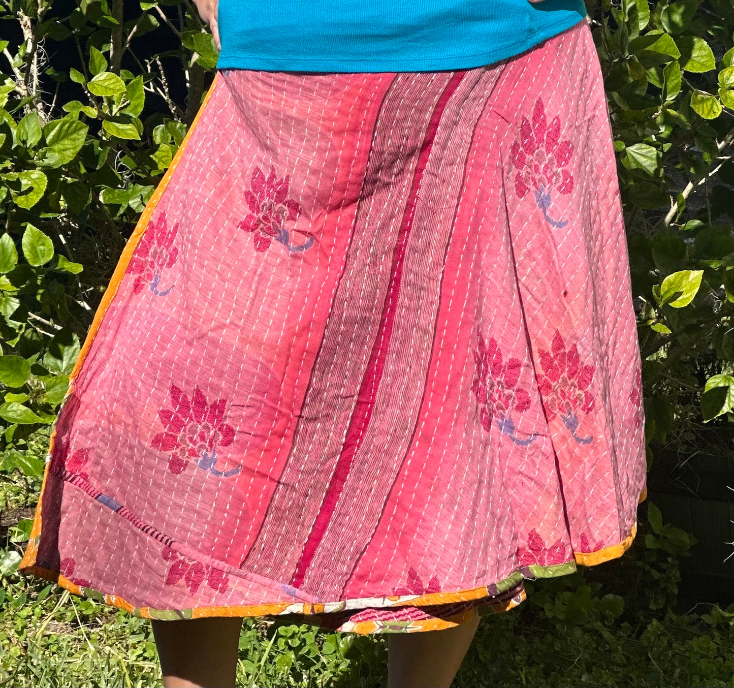 The Kantha Wrap Skirt