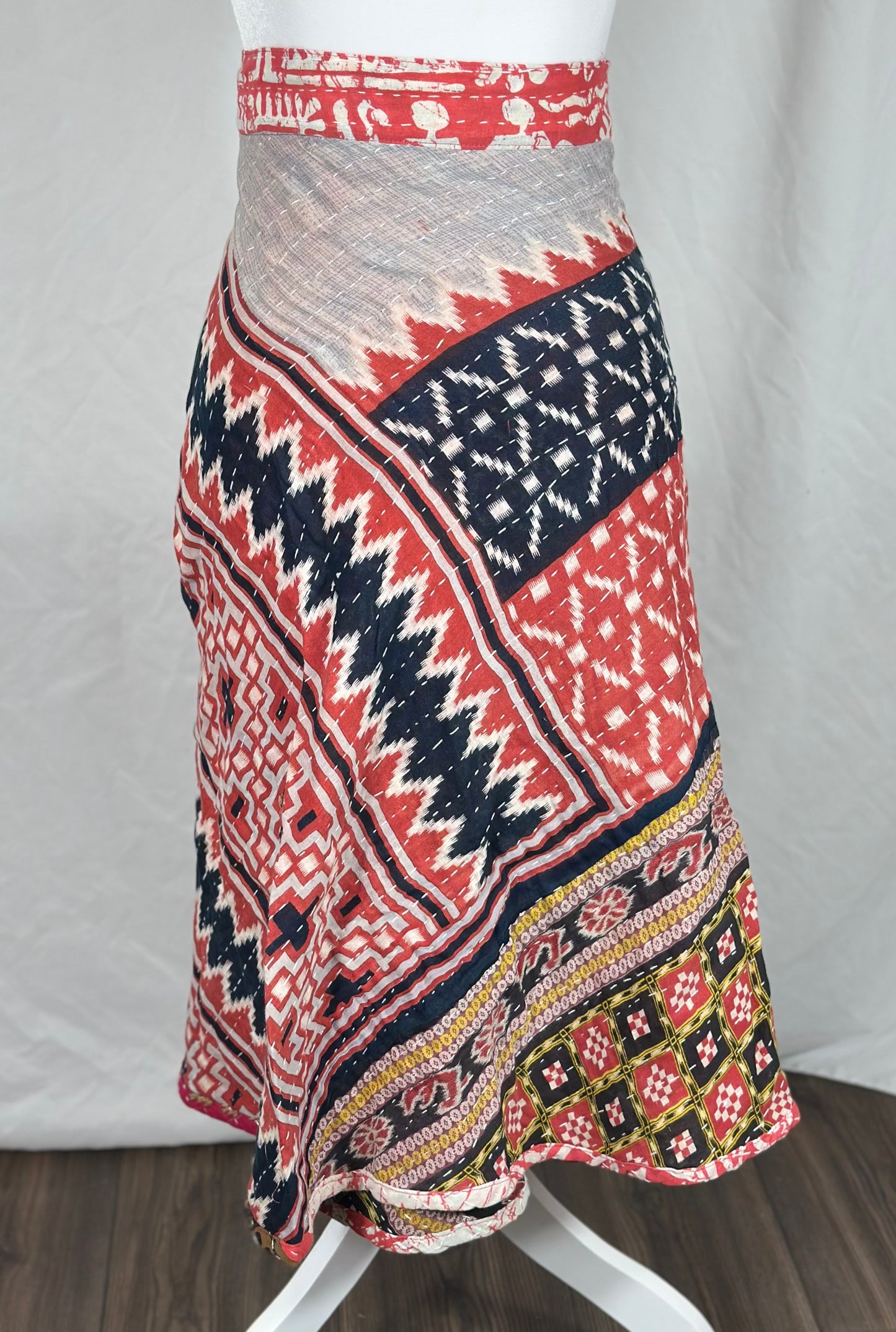 The Kantha Wrap Skirt