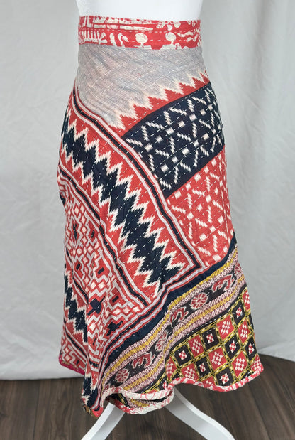 The Kantha Wrap Skirt