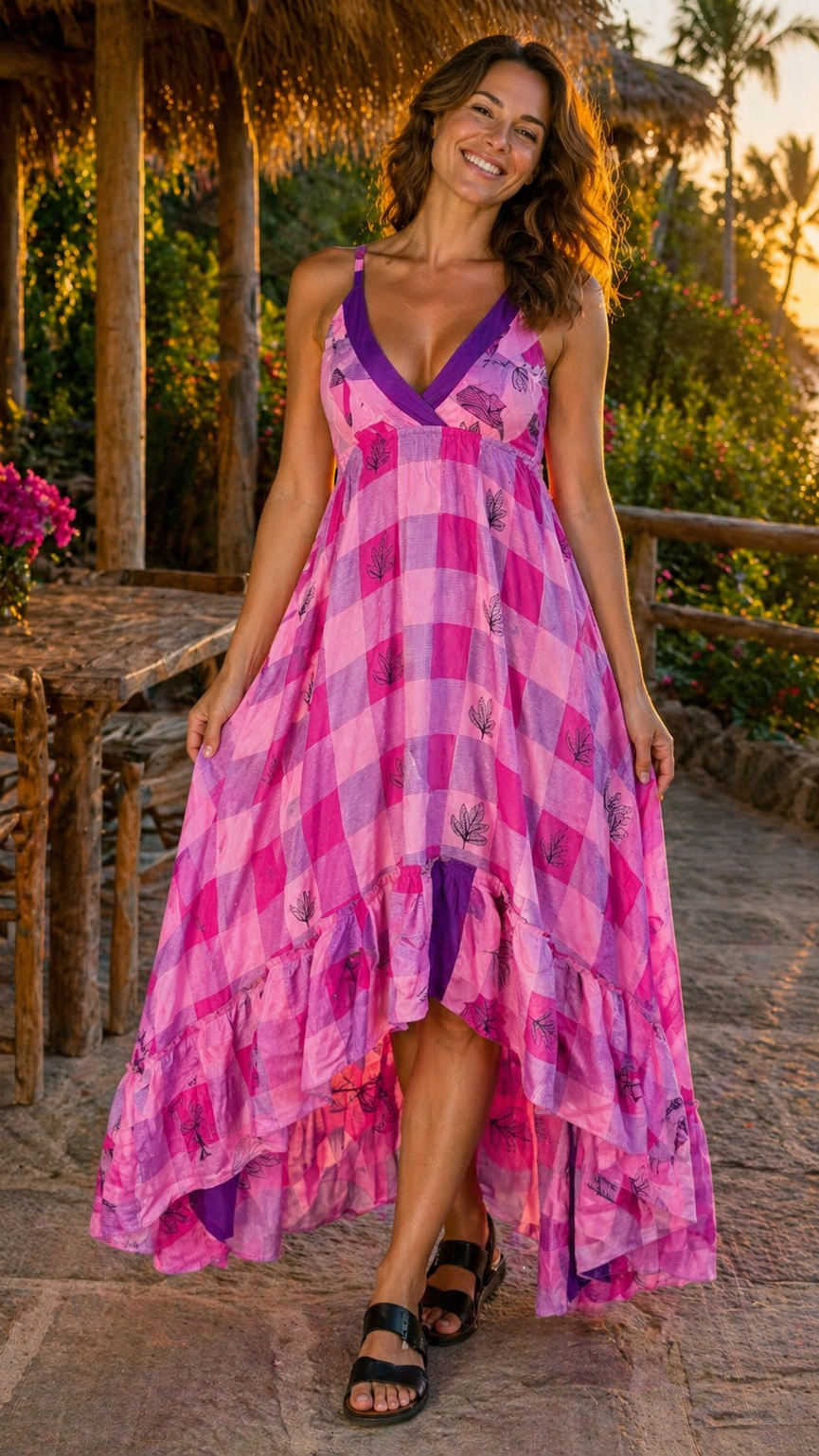 Regular Hi-Low Dress