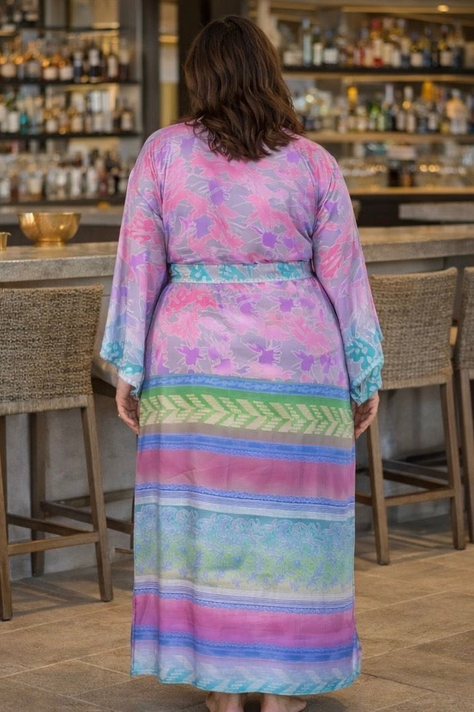 Bell Sleeved Lounge Wrap