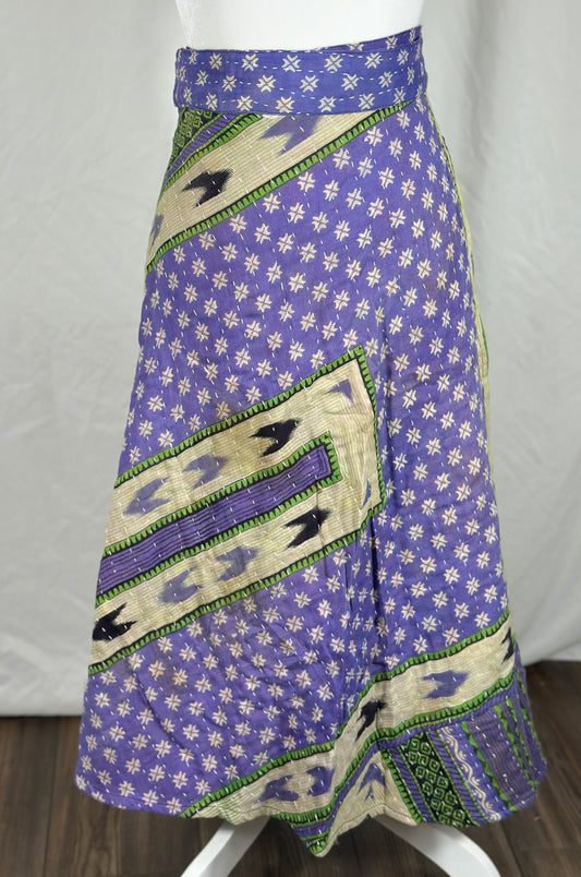 The Kantha Wrap Skirt