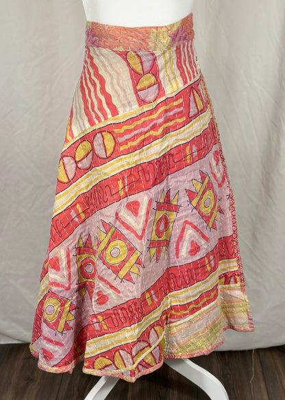 The Kantha Wrap Skirt