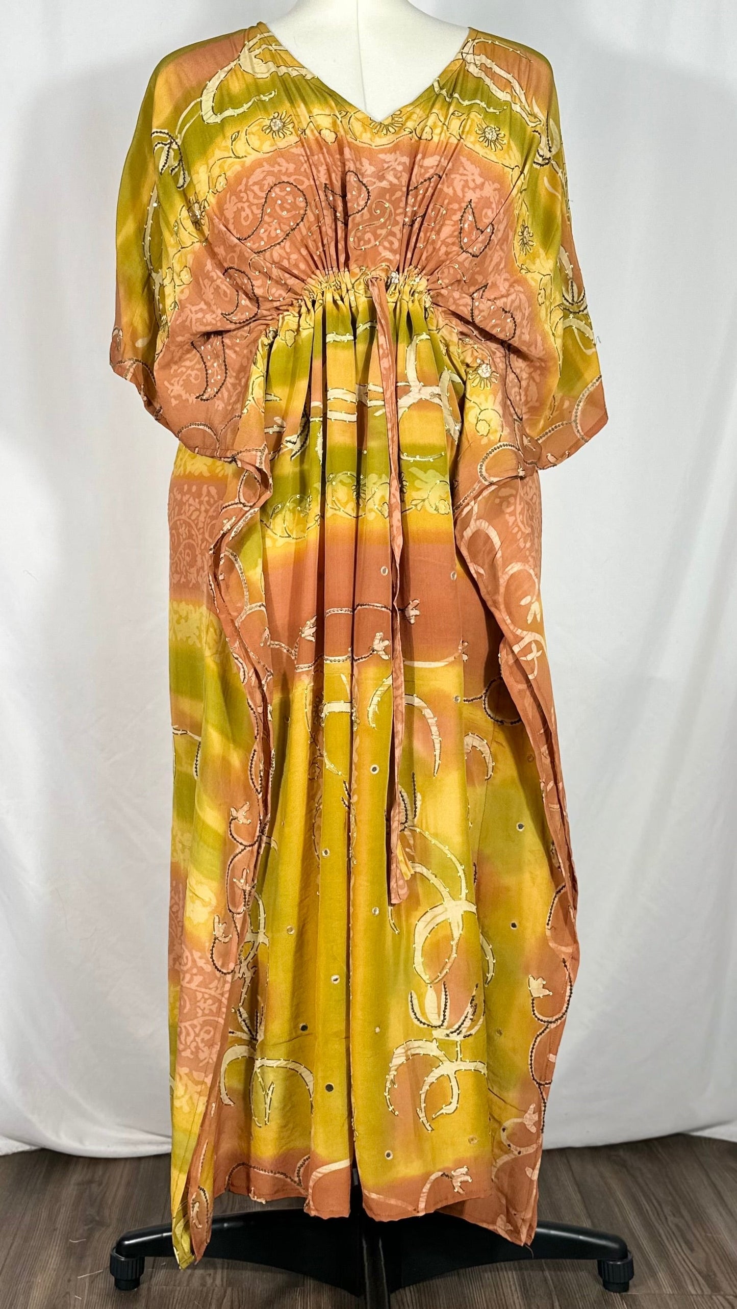Italian Crepe Silk Kaftan