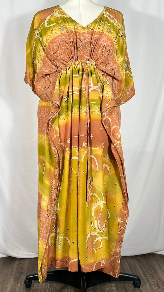Italian Crepe Silk Kaftan