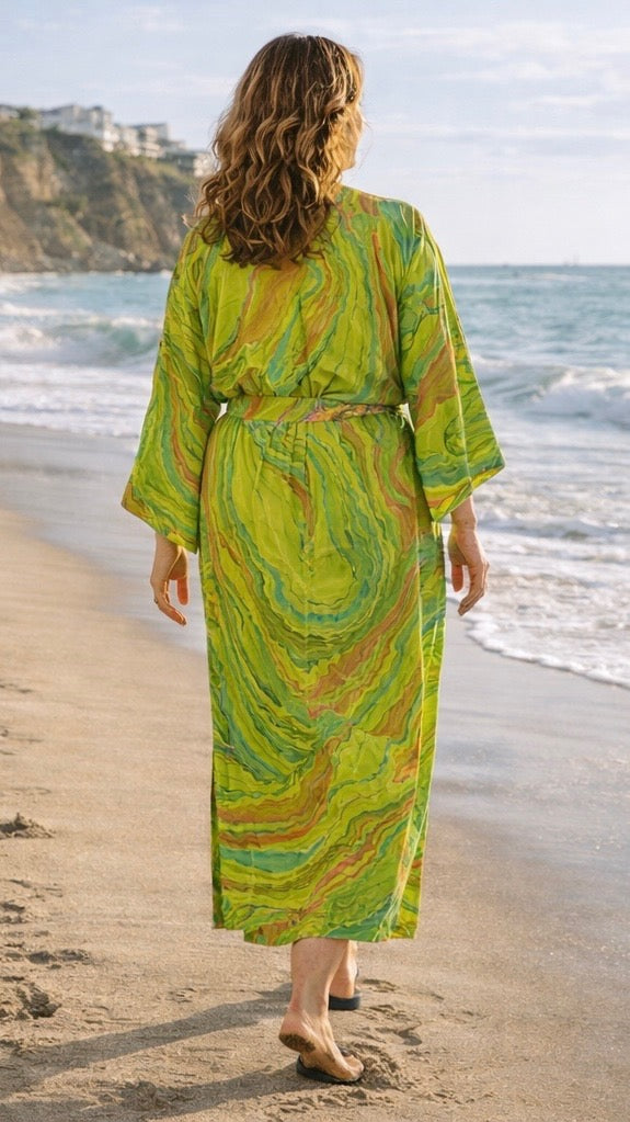 Bell Sleeved Lounge Wrap