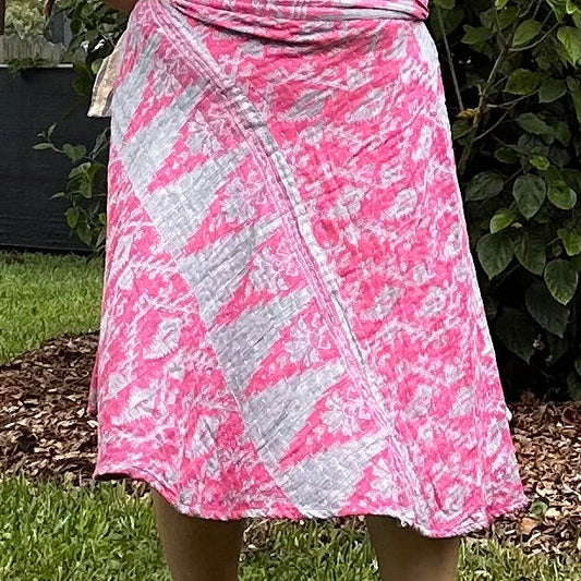 The Kantha Wrap Skirt