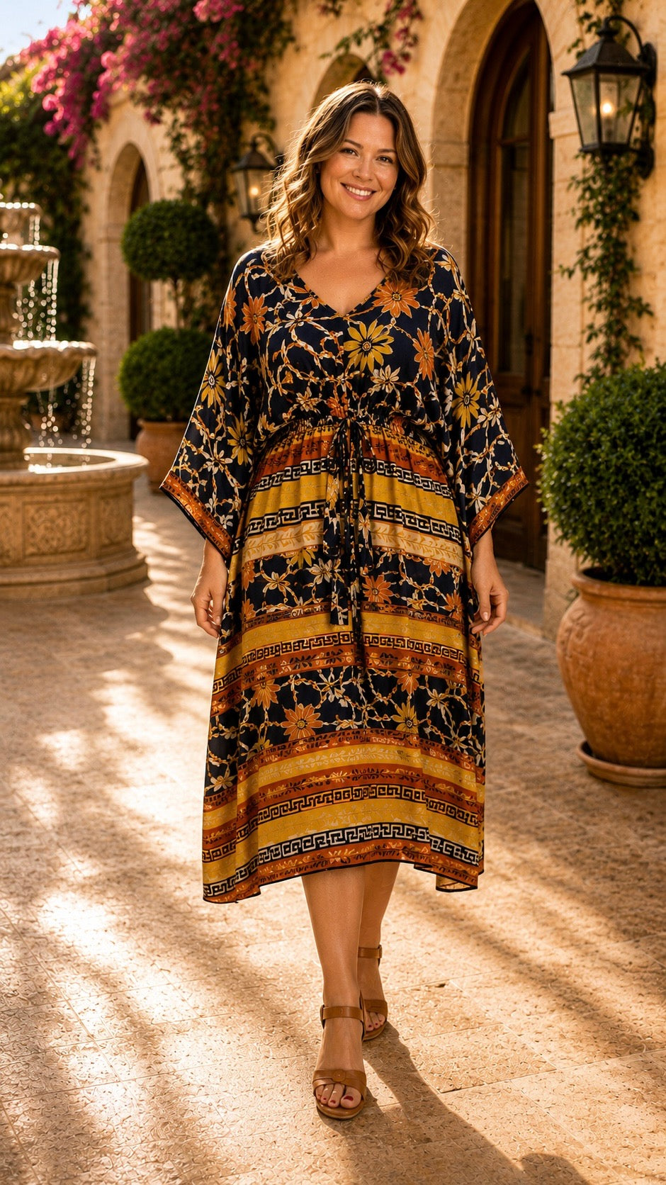 Slim Kaftan (Tea Length)