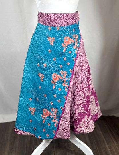 The Kantha Wrap Skirt