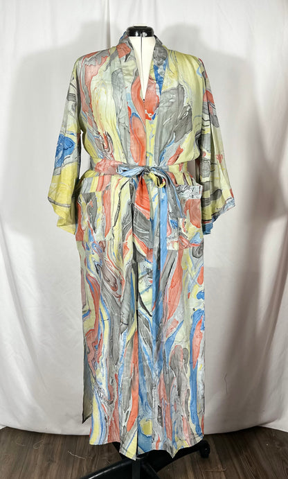 Bell Sleeved Lounge Wrap