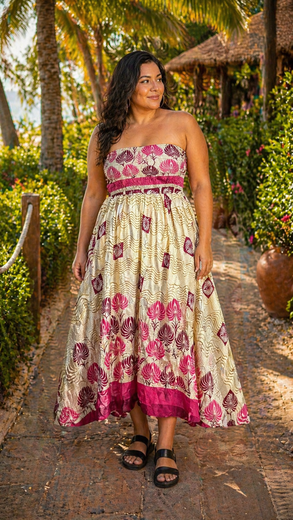 Plus Halter Dress
