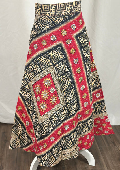 The Kantha Wrap Skirt