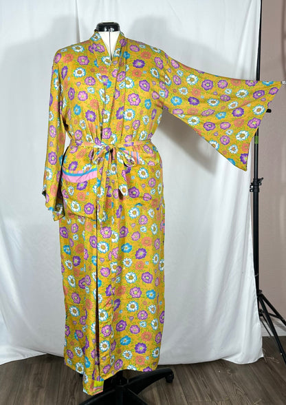 Bell Sleeved Lounge Wrap