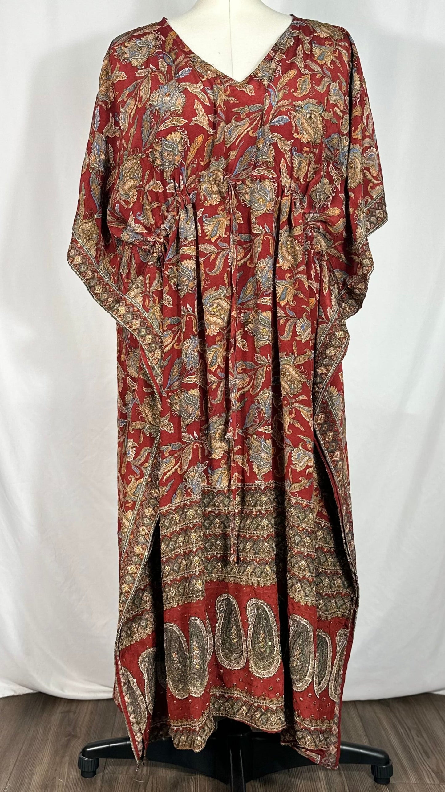 Italian Crepe Silk Kaftan