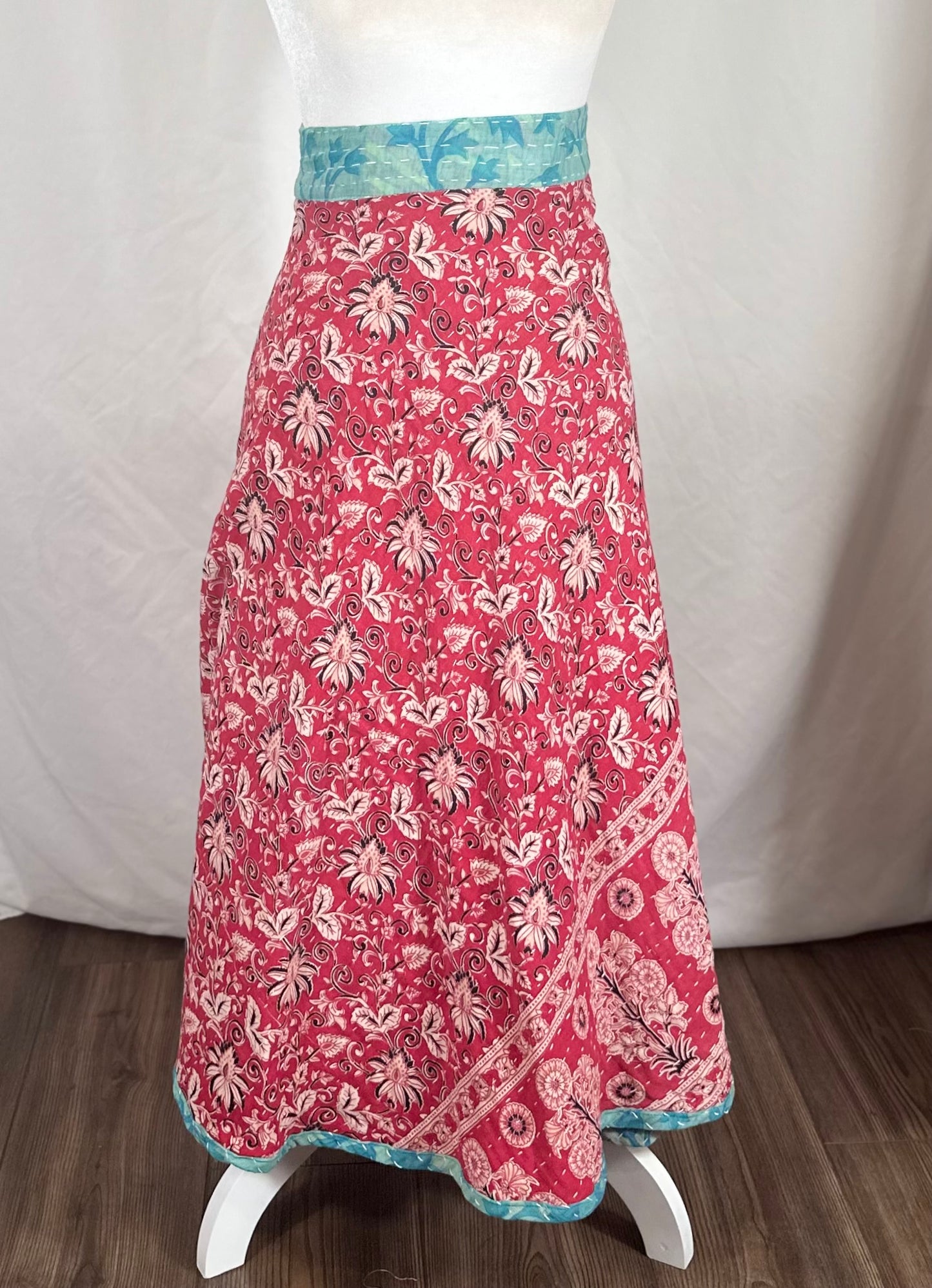 The Kantha Wrap Skirt