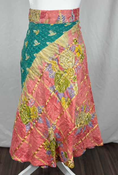 The Kantha Wrap Skirt