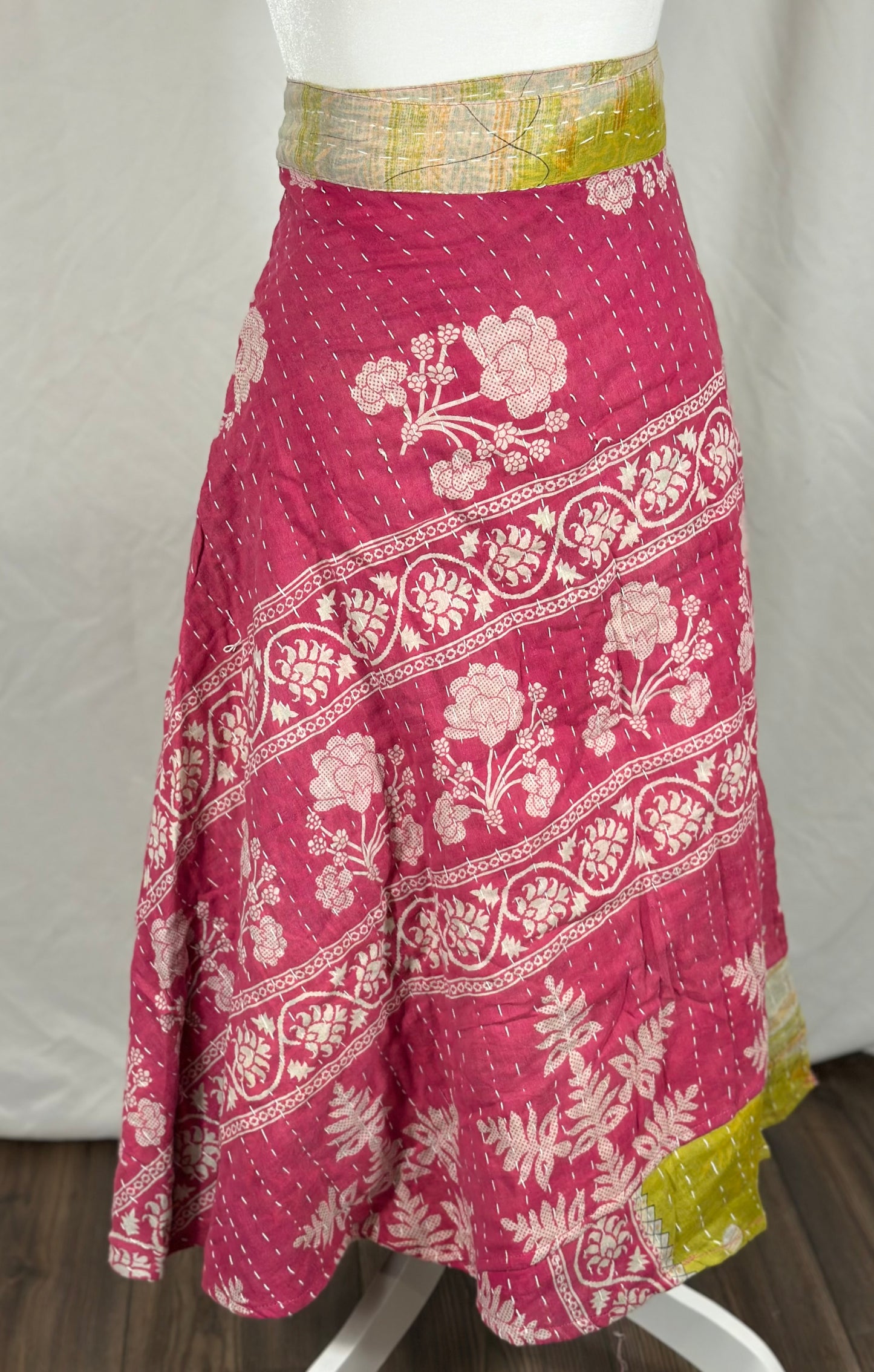 The Kantha Wrap Skirt