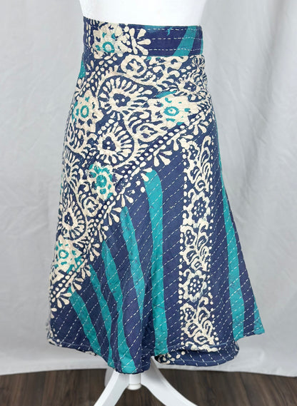 The Kantha Wrap Skirt