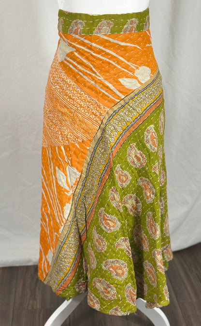 The Kantha Wrap Skirt
