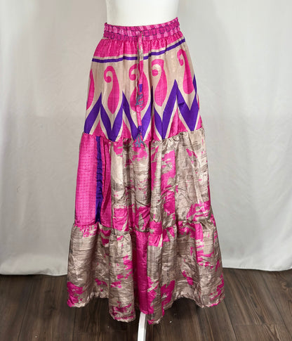 Plus Size Ankle Skirt